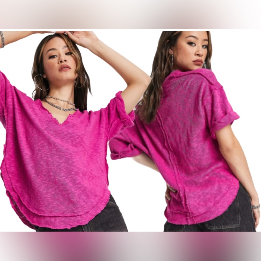 🌺Free People Oversized North Star
Knit Tee🌸🌺